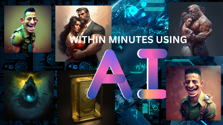 I will produce exceptional artwork based on your words using ai