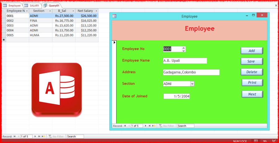 I will do any job on microsoft access databases