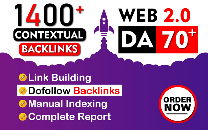 I will build high authority super web 2.0 backlinks