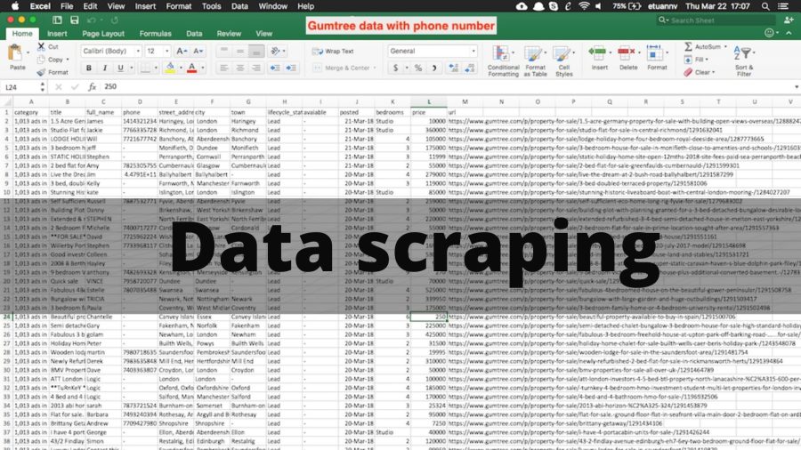 I will do any type of data entry ,web scraping, data mining and web research work