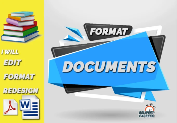 Format amazon kindle KDP E-Book Redesign Edit convert Word Docs 
