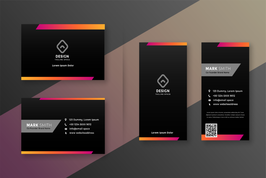 I will design stunning business card