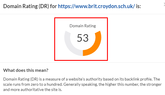 Increase dr ahrefs domain rating 50 plus