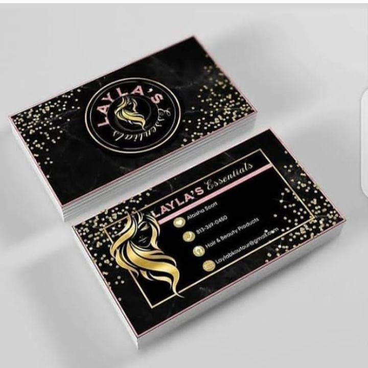 Business card and Logo design(text based and cartoon based)