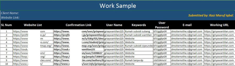 I will manually do 30 HIGH AUTHORITY Profile Backlinks for your website
