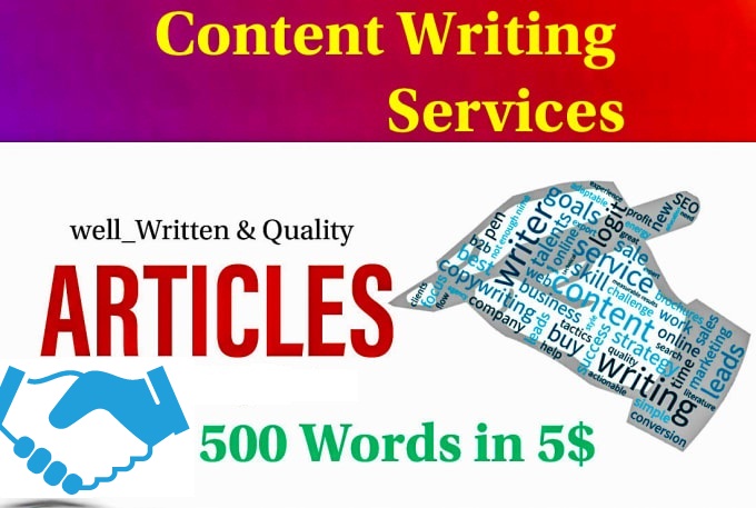 I will write articles in all fields in English or Spanish without errors, the highest quality SEO