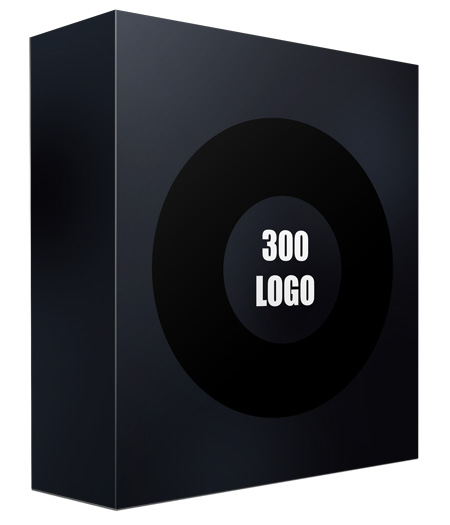 300 UNIQUE LOGOS for 21 Niches (JPEG and PSD)