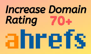I will increase ahref url rating 70+ 