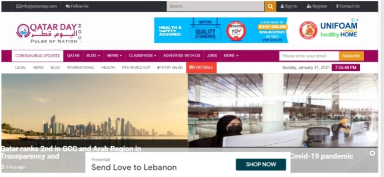 I will do guest post on qatarday.com