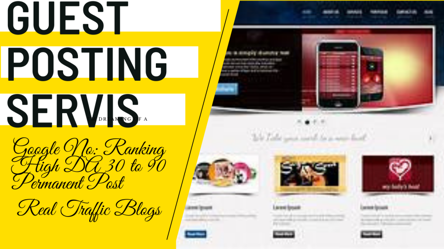 I will do high DA guest post with high authority do-follow backlinks
