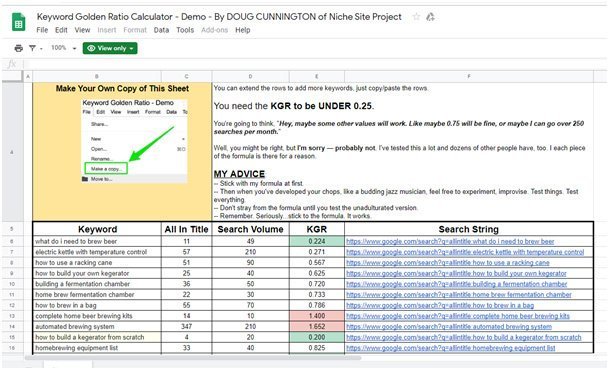 I wiil do Kgr keyword research for amazone niche site 