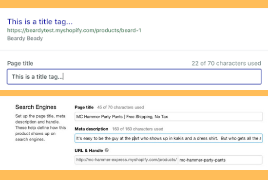 I will do Shopify seo and On page seo for your eCommerce store