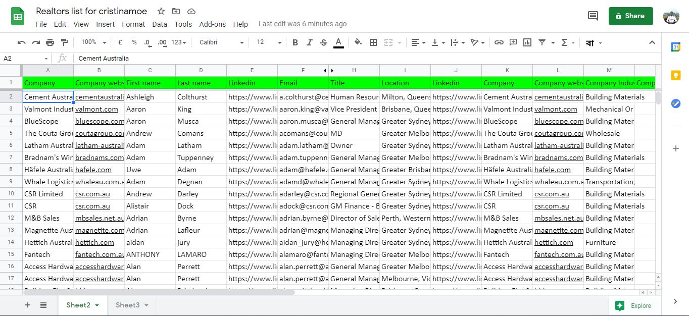 I will targeted b2b lead generation and build targeted email list