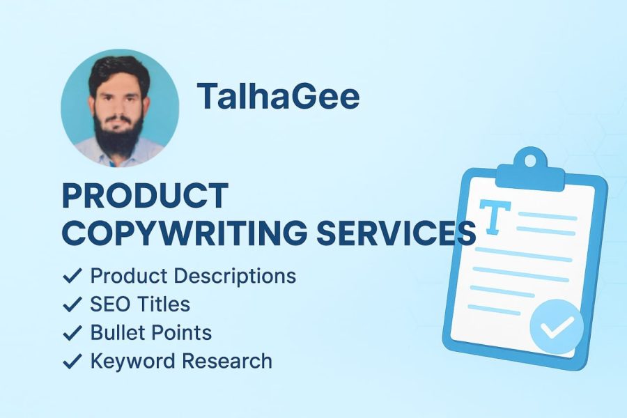 I Will Write SEO Optimized Amazon or eBay Product Descriptions and Titles