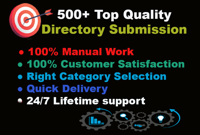 make powerful 100 high quality Directory submission manually, do-follow SEO backlinks