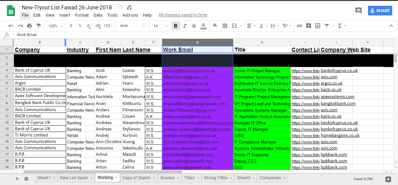 Data entry and Email Scrapping done at fastest delivery
