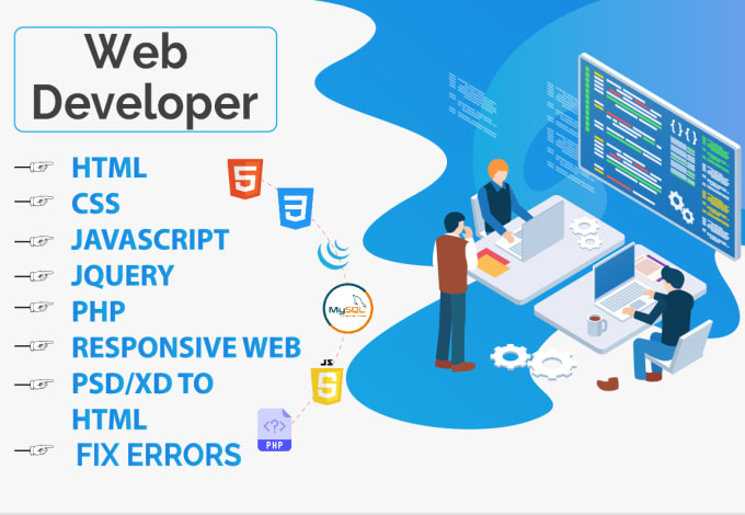 I will design and develop responsive website