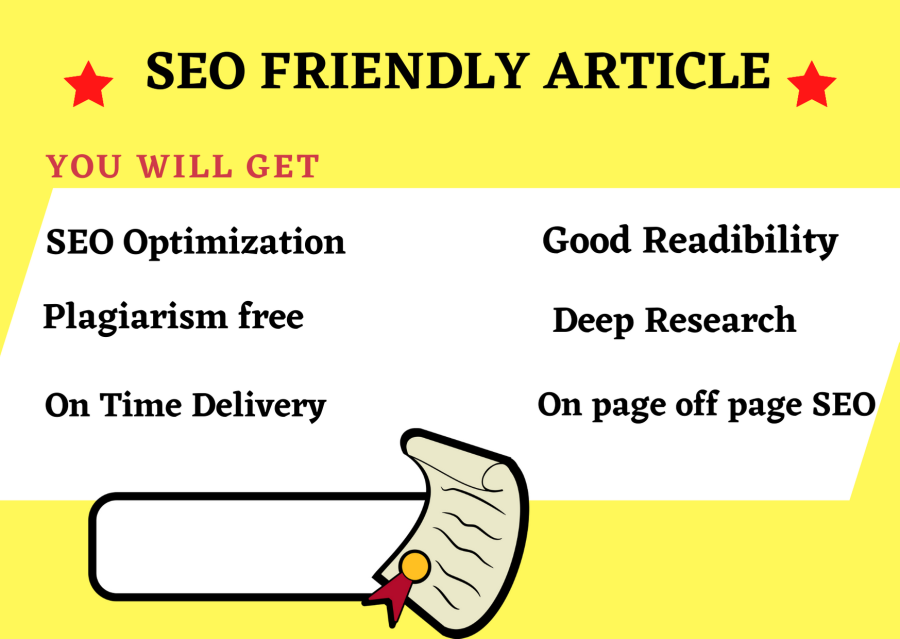 1000 words SEO articles and blog posts 