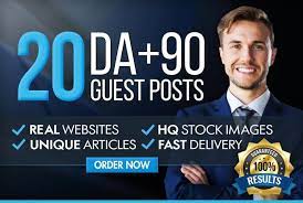 I will Publish your Guest Posts on high Authority sites with high DA,DR and Do-Follow Backlinks