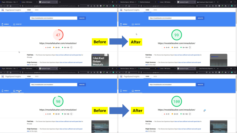 I will do wordpress speed optimization gtmetrix google page speed