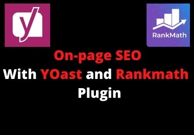 Iwill fix Onpage SEO with yoast and Rankmath plugin 