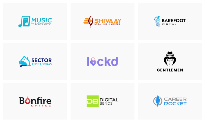 I will design modern minimalist unique logo design