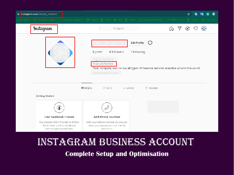 I will set up your Facebook Business Page and Professional Instagram Acc.