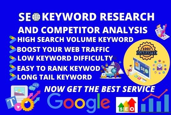  Effective SEO Keyword Research and Competitor Analysis