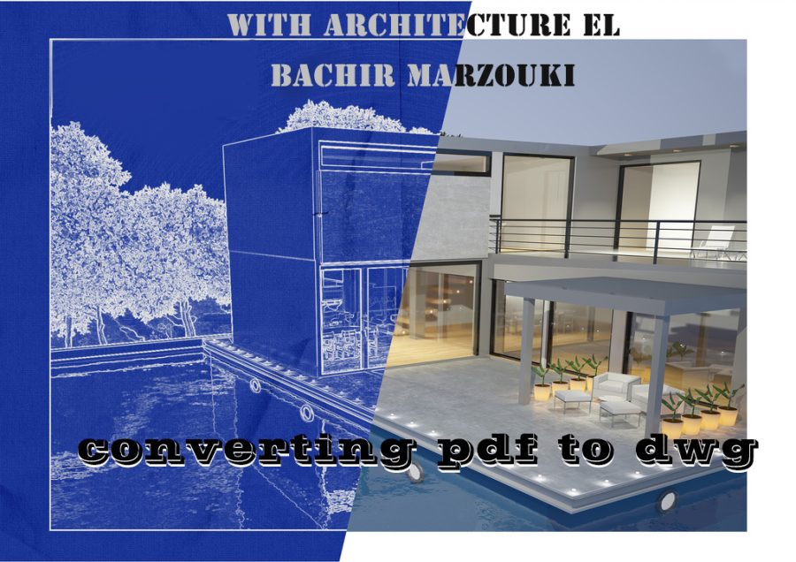 I'm an professional architecture, i will convert to you pdf to dwg 