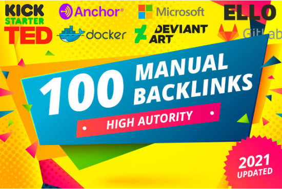 I will 100 SEO manual link building profile backlinks high da tf dr white hat