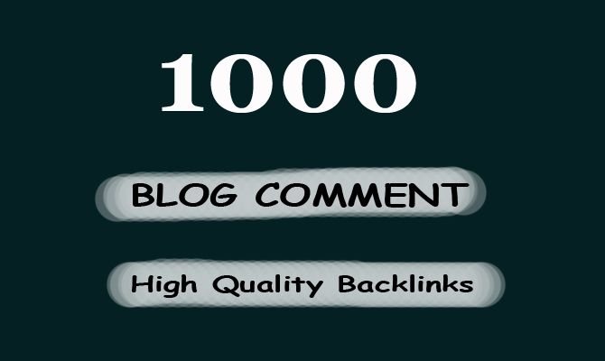 Provide Manually 1000 high TF, CF Dofollow Blog comments backlinks on high DA unique blogs
