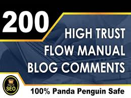 Provide 200 Blog Comments Panda & Penguin Safe Backlinks High TF CF DA PA 