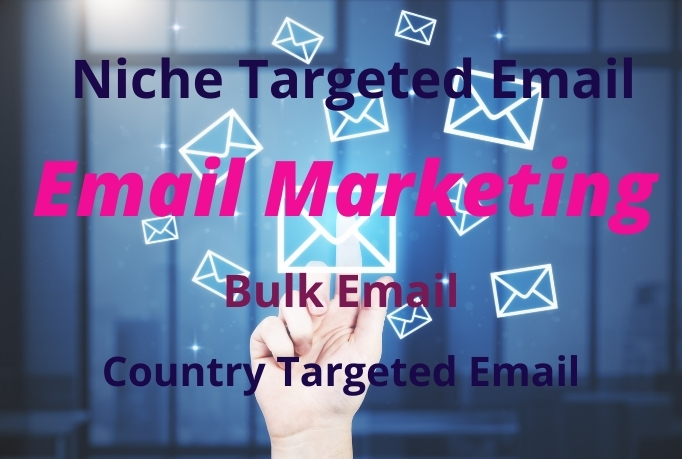 I will provide you 1k active & valid 100% profitable email marketing campaign.