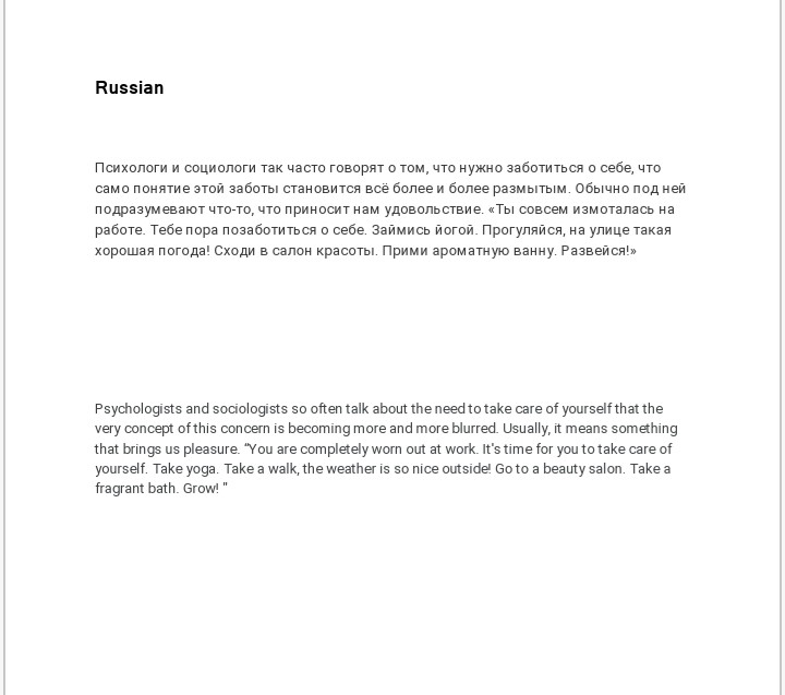 Language translation and photo editor