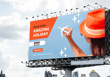 I will design roll up banner,pull up banner,retractable,x stand banner,bill board,flex,signage,yard