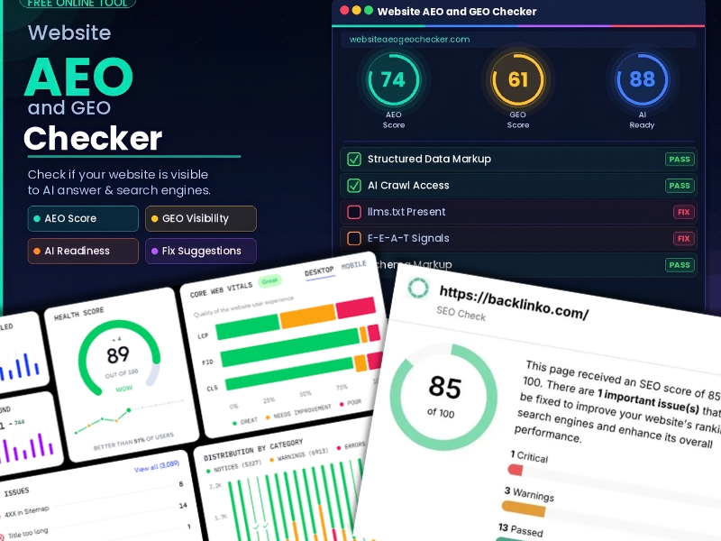 I will do AEO, GEO, local SEO, and website optimization to rank on google and Ai Rankings