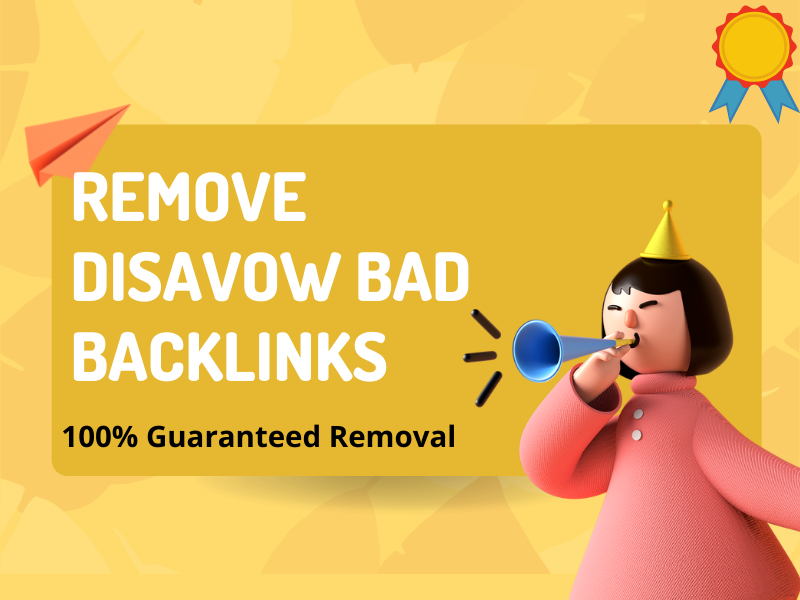 Spammy links, bad backlinks and disavow toxic backlinks remove from your website