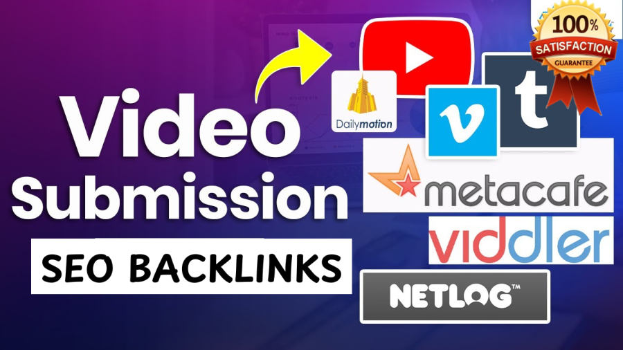 20 Video Submission SEO Backlinks Services , White Hat Link Building Mathod 