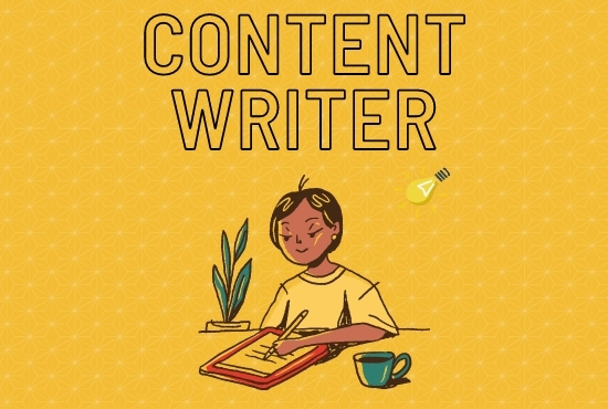 I will write SEO friendly content, post writing for your website.