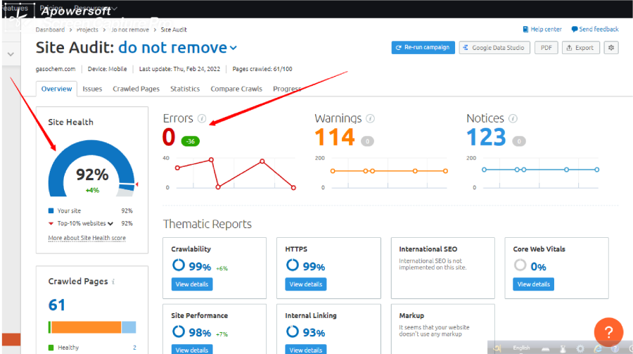 audit WordPress website and fix errors to boost your ranking