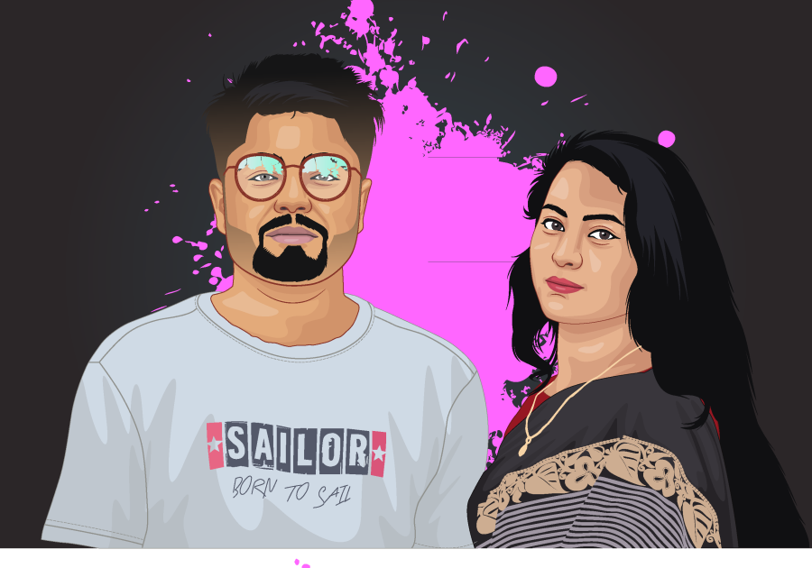 I will draw your photo cartoon 