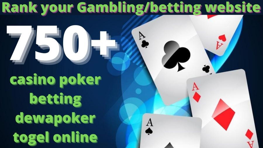 750+ High Quality Homepage Backlink Casino, Poker, Gambling BETTING DA50+ PA 35+ 100 DOFOLLOW