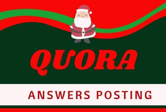 I Will do Promote Your Website with 5 High Quality Quora Answers posting