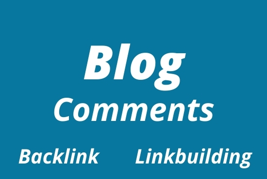 Promote Your website with 100 High Quality blog comments posting