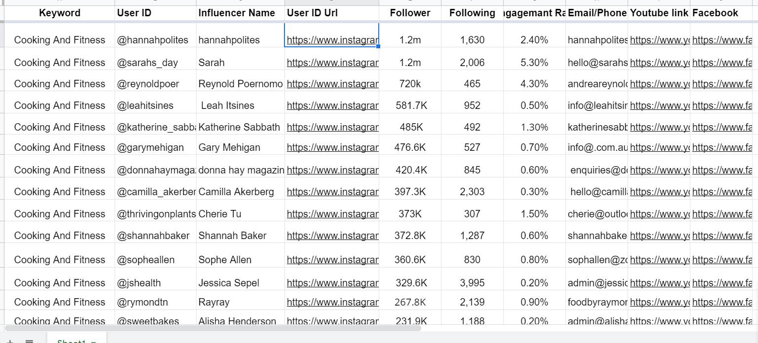 I will find best 15 instagram influencers for promot your business	