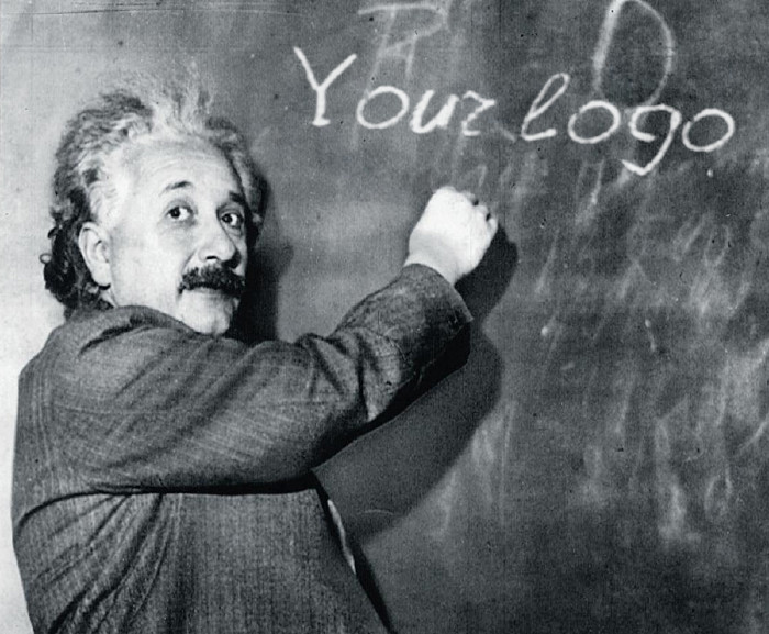 I will make popular personalities hold your logo