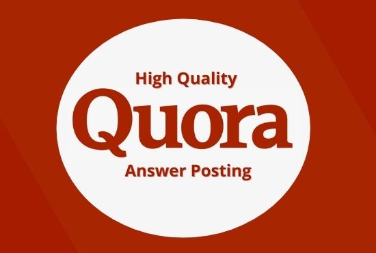 Promote your website traffic with 10 High Quality Quora Answers with a contextual link