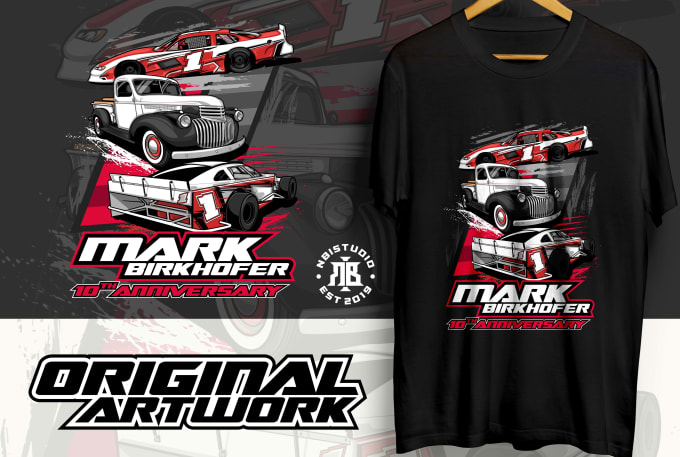 I will draw car vector illustration automotive for t shirt design