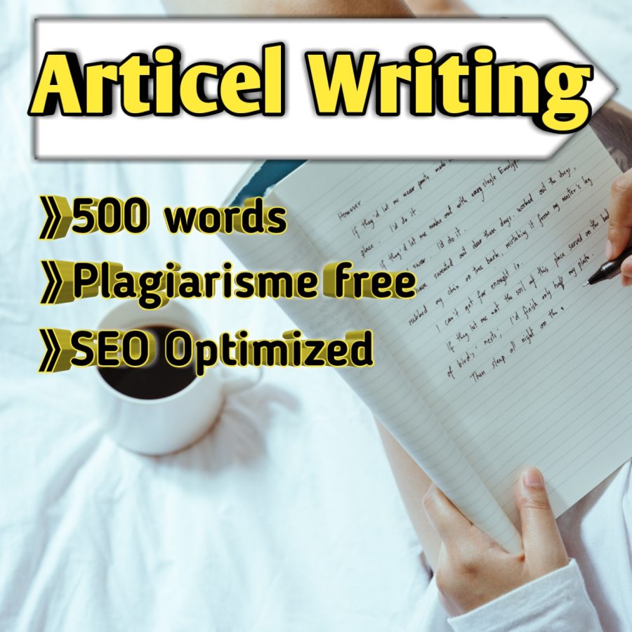 Write a top quality 500 word article 