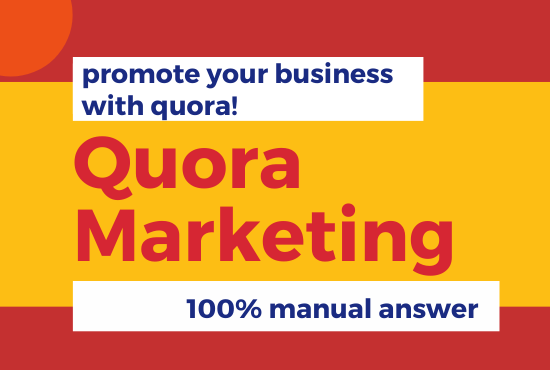 Get some HQ organic traffic with 20 Quora answer 